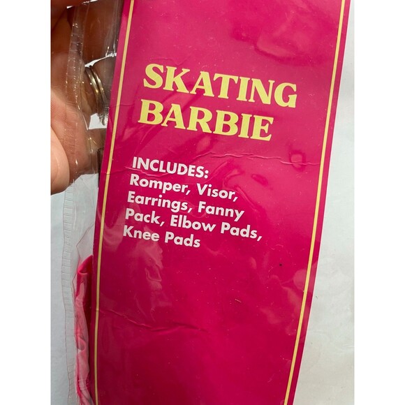 2023 Spirit Halloween Barbie The Movie Adult Skating Barbie Costume L 12-14 NEW - Picture 2 of 4